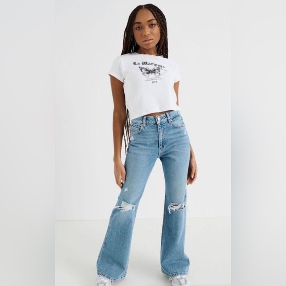 High waisted boyfriend jeans - Picture 3 of 8